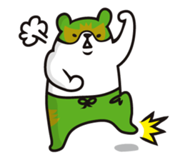 MASKD BEAR sticker #2337918