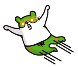 MASKD BEAR sticker #2337922