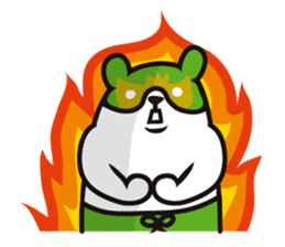 MASKD BEAR sticker #2337923