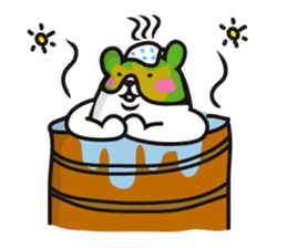 MASKD BEAR sticker #2337926