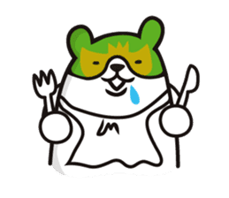 MASKD BEAR sticker #2337928