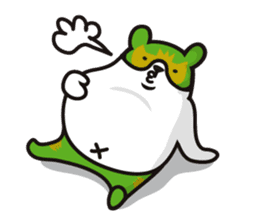 MASKD BEAR sticker #2337930