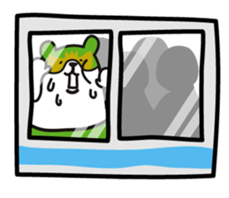 MASKD BEAR sticker #2337933