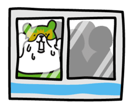 MASKD BEAR sticker #2337933