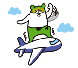 MASKD BEAR sticker #2337934