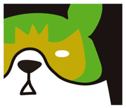 MASKD BEAR sticker #2337941