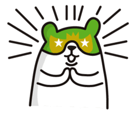 MASKD BEAR sticker #2337945