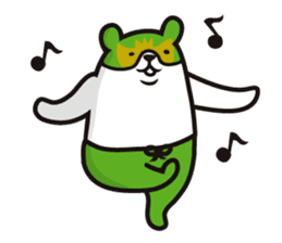 MASKD BEAR sticker #2337947