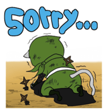 Wow!Cool Ninja Cat! sticker #2338098