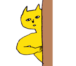 cat and friends sticker #2338156