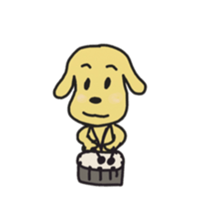 Dogs1 by kokotake sticker #2338212