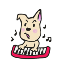 Dogs1 by kokotake sticker #2338231