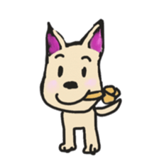 Dogs1 by kokotake sticker #2338232