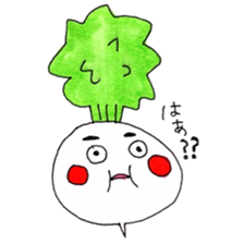 annoyed Turnip sticker #2338248