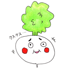 annoyed Turnip sticker #2338250