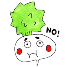 annoyed Turnip sticker #2338253