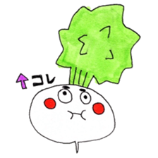 annoyed Turnip sticker #2338254