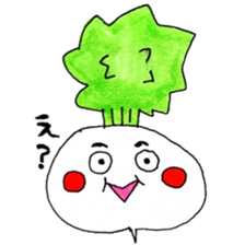 annoyed Turnip sticker #2338255