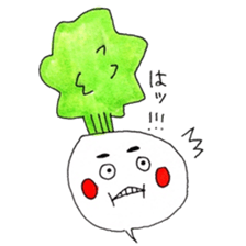 annoyed Turnip sticker #2338262