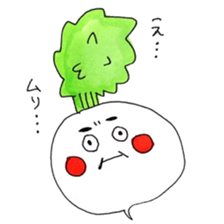 annoyed Turnip sticker #2338266