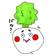 annoyed Turnip sticker #2338270