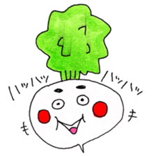 annoyed Turnip sticker #2338272