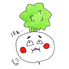 annoyed Turnip sticker #2338283