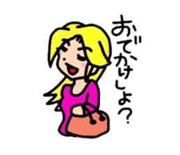 Kaz and meg part2 sticker #2338453