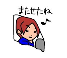 Kaz and meg part2 sticker #2338462