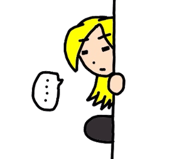 Kaz and meg part2 sticker #2338468