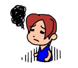 Kaz and meg part2 sticker #2338478