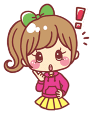Japanese Kawaii Girls by Hiroko Yokoyama sticker #2339108