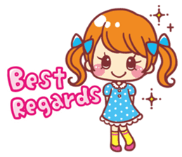 Japanese Kawaii Girls by Hiroko Yokoyama sticker #2339109