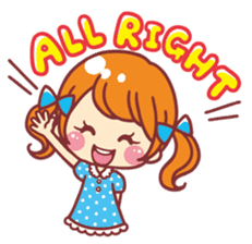 Japanese Kawaii Girls by Hiroko Yokoyama sticker #2339119