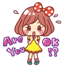 Japanese Kawaii Girls by Hiroko Yokoyama sticker #2339129