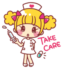 Japanese Kawaii Girls by Hiroko Yokoyama sticker #2339130