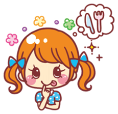 Japanese Kawaii Girls by Hiroko Yokoyama sticker #2339132