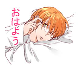 The boy who has worn glasses sticker #2339185