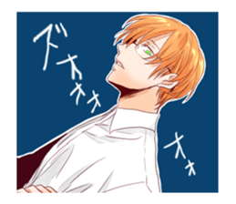 The boy who has worn glasses sticker #2339191