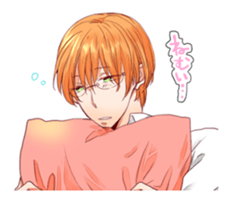 The boy who has worn glasses sticker #2339197