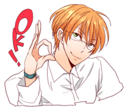 The boy who has worn glasses sticker #2339206