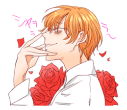 The boy who has worn glasses sticker #2339209