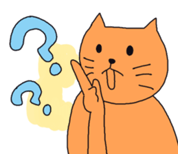 Cat and Hangul sticker #2339988