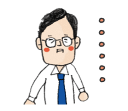 A lovely uncle Tetsuro Yamada sticker #2340154