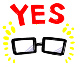 love glasses sticker #2340288