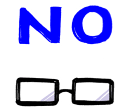 love glasses sticker #2340289