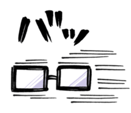 love glasses sticker #2340297