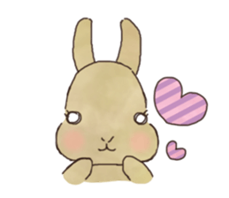negi's rabbit sticker #2340320