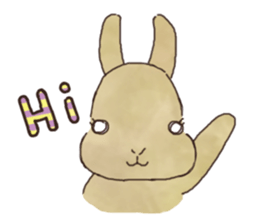 negi's rabbit sticker #2340322
