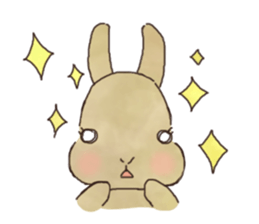 negi's rabbit sticker #2340324